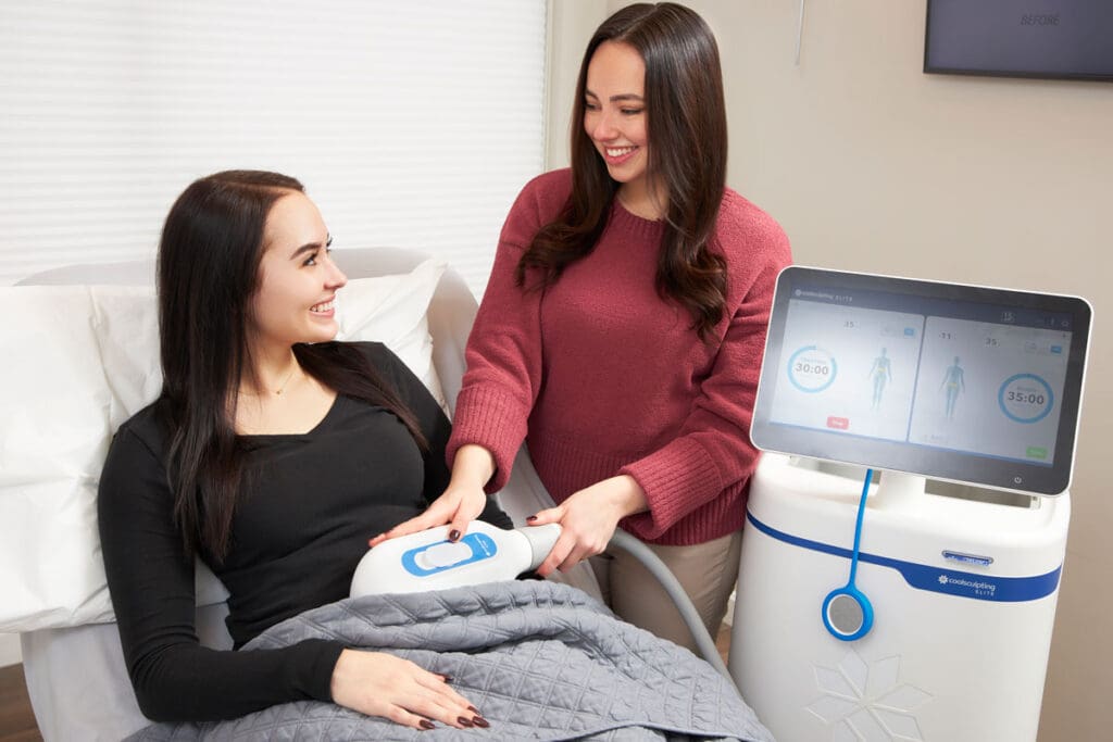 Mona Dermatology | Cincinnati CoolSculpting Elite Treatments | Non-Invasive Body Fat Removal