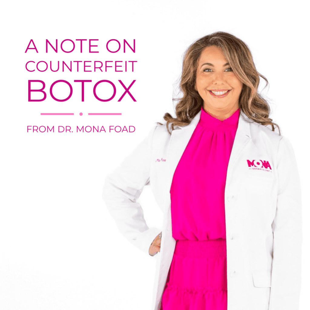 Counterfeit Botox | Botox Safety | Mona Dermatology Cincinnati