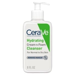 CeraVe Hydrating Cream-to-Foam Cleanser